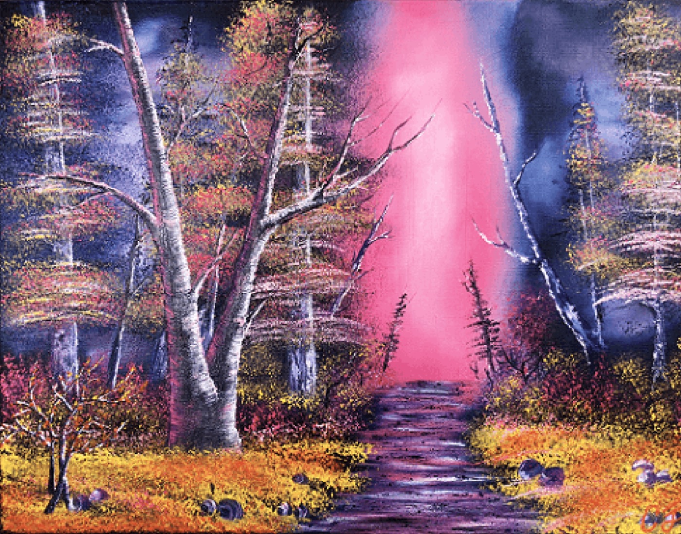 “Flora Aurora” — Oil on canvas by Cam John
